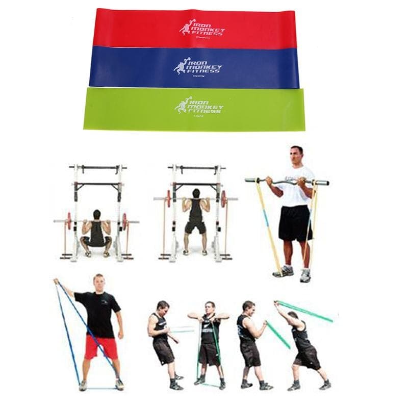 3pcs /Set Resistance Bands Workout Fitness Gym Yoga Sport Equipment Strength Training