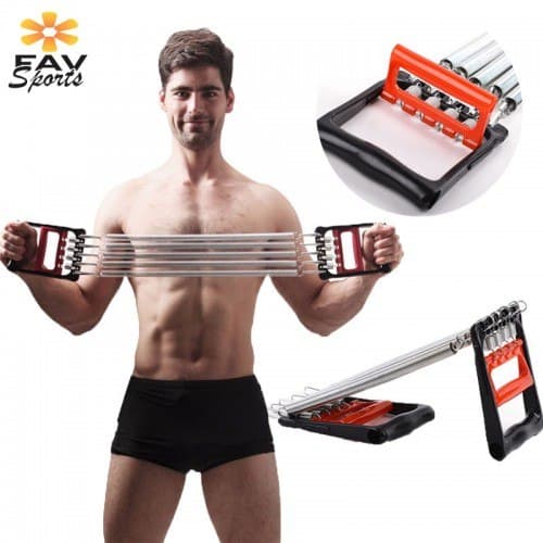 Fitness Wrist Forearm Adjustable Hand Grip Springs Chest Expander Strength Training Device