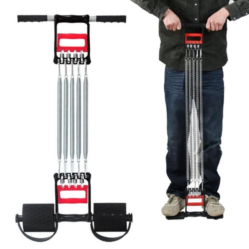 Multifunctional Tummy Trimmer Hand Gripper Sit-Ups Abdomen Pull-Up Bar Sports Chest Arm Expander