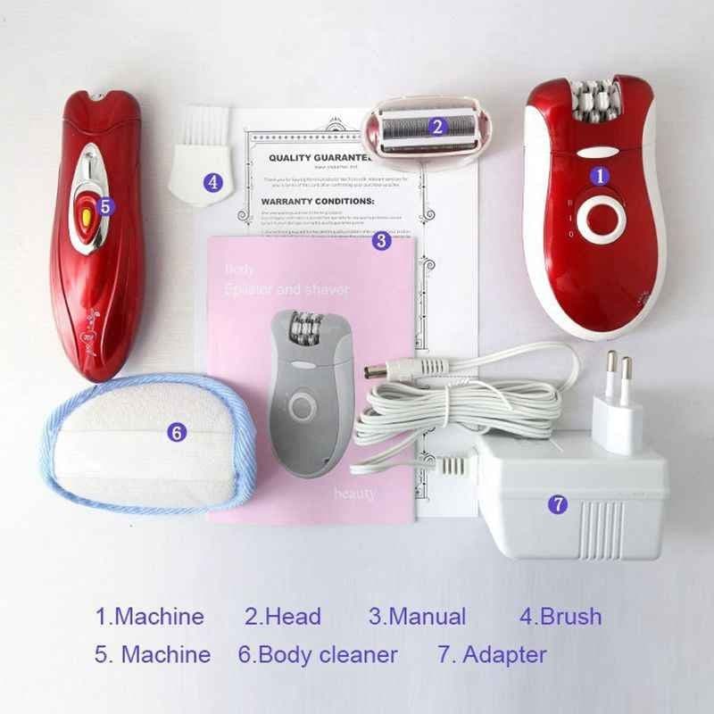 3 In 1 Women Electric Shaver Epilator Female Body Care
