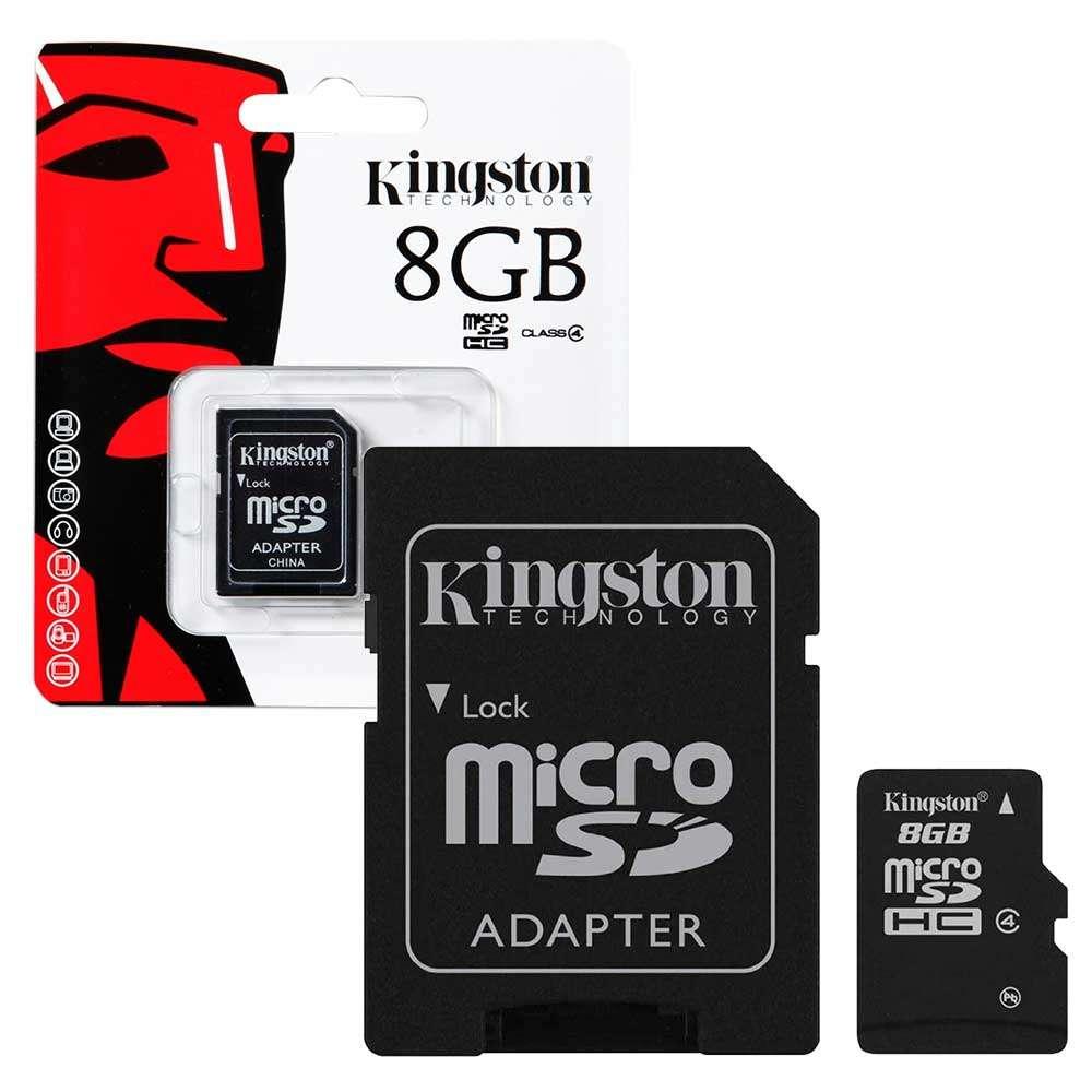 Kingston MicroSD Card Class 10 UHS-I Speeds Cell Phone Memory Card