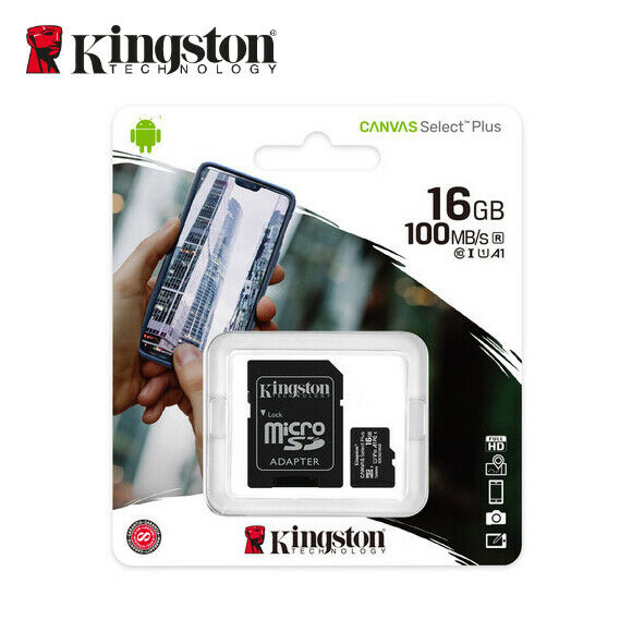 Kingston MicroSD Card Class 10 UHS-I Speeds  Memory Card