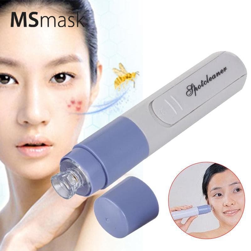 Mini Electric Facial Suck Up Vacuum Acne Pimple Blackhead Remover Massage Tool